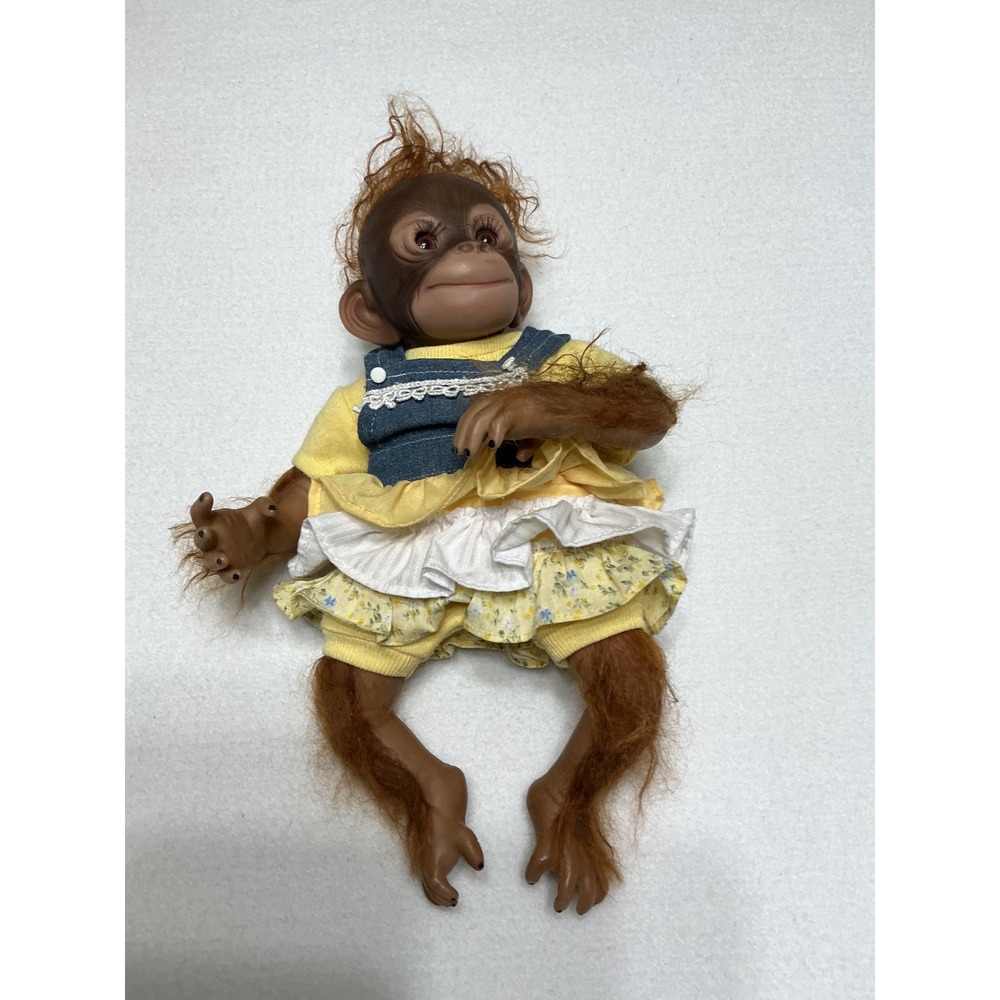 Ashton Drake Darling Daisy Monkey Doll Amy Ferreira 12in Orangutan RealTouch